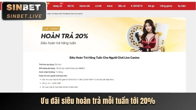 Giao diện thân thiện của acb888 app iOS